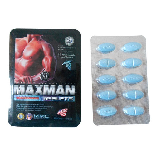 Maxman USA 3800mg Chính Hãng – Hộp 10 Viên